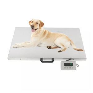 돼지 소 및 기타 가축을위한 500kg 휴대용 전자 동물 무게 규모 스테인레스 스틸 대형 플랫폼 규모 - Product Image 3