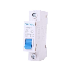 3-63 2P C-type 4kA 220V <strong>DC</strong> Household Protector MCB Multi Specification Circuit Breaker Protector - Product Image 5