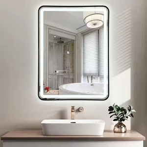 Factory Custom LED <strong>Bathroom</strong> Mirror Smart Touch <strong>Sensor</strong> Illuminated <strong>Lighted</strong> Wall Mount Mirrors - Product Image 2