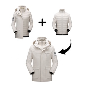 Chaquetas impermeables para senderismo para <span class=keywords><strong>hombre</strong></span>, 3 en 1, exteriores, ligeras, Softshell, impermeable, para esquí - Product Image 2