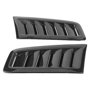 Kit paletta per bocchetta del cofano per auto in fibra di carbonio feritoie di aspirazione del flusso d'aria bocchette di copertura del cofano per RS MK2 stile - Product Image 6