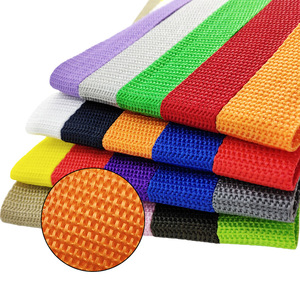 Mây vải cuộn dệt hạt mẫu PP tùy chỉnh logo 100% <span class=keywords><strong>polyester</strong></span> trong kho bền mềm 20mm <span class=keywords><strong>30mm</strong></span> 40mm 50mm miễn phí bền vững - Product Image 1