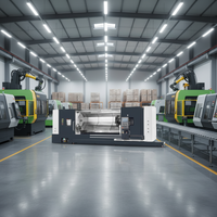 Tour CNC à lit incliné robuste (Série BL-S500H) pour usinage multifonctionnel de haute précision à 3 axes