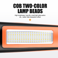 Lampes de camping portables multifonctionnelles télescopiques à 3 têtes, étanches, rechargeables, 4000LM, 9000mAh, LED, lumière de travail, réparation