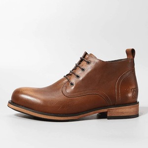 Bottes pour hommes de mode européenne et américaine, bottes de moto, bottes courtes de chevalier, chaussures pour hommes, bottes de style rétro, bottes Martin - Product Image 6