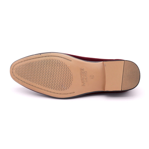 <span class=keywords><strong>Zapatos</strong></span> de vestir de ante para <span class=keywords><strong>hombre</strong></span>, mocasines de <span class=keywords><strong>terciopelo</strong></span> bordados, informales, personalizados, de fábrica - Product Image 3