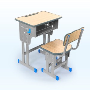 Meubles scolaires en <span class=keywords><strong>bois</strong></span> durables et abordables, ensemble bureau et chaise pour étudiants, bureau et chaise scolaires modernes pour salle <span class=keywords><strong>de</strong></span> classe - Product Image 4