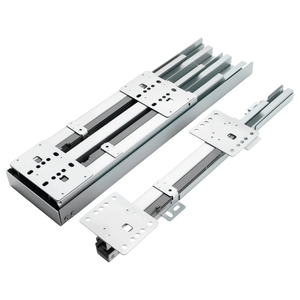 Rails coulissants <span class=keywords><strong>pour</strong></span> armoires hautes YENUO, robustes, 22 pouces, avec guides verticaux <span class=keywords><strong>pour</strong></span> armoires et paniers extractibles - Product Image 2