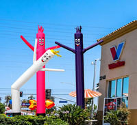KeepFuns Factory Custom Mannequin publicitaire gonflable, figurine publicitaire, tube publicitaire, Sky Dancer, figurine publicitaire gonflable dansant et agitant, avec souffleur