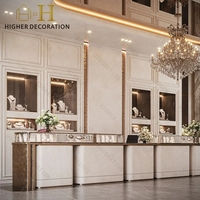 Vitrine à bijoux de haute qualité, présentoir en verre transparent, comptoir d'exposition de bijoux haut de gamme, vitrine à bijoux