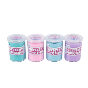 New Arrivals Long Lanh 85G Phun Slime 4 Màu Sắc Khác Nhau Với Nàng Tiên Cá Charms Fluffy Slime Set Mềm Căng Đồ Chơi Cho Trẻ Em - Product Image 5