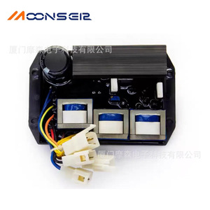 Moonsen AVR9-3B8LG ควบคุมแรงดันไฟฟ้า AC สามเฟส10KW สำหรับชุดเครื่องกำเนิดไฟฟ้าดีเซล SVC - Product Image 3