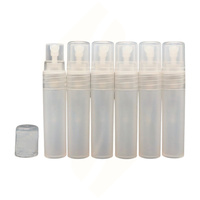 Flacons d'échantillons de parfum en plastique mat dépoli avec pompe pulvérisatrice – Tailles pratiques : stylo de parfum 5ml, 10ml, 15ml