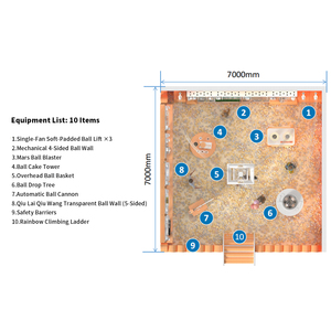 Âm thanh & âm nhạc giáo dục cảm giác tường đồ chơi ống Bóng khung hoạt động tấm mềm chơi trong nhà sân chơi chân không ống bóng tường - Product Image 3
