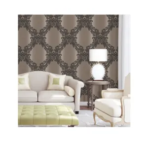 Morden design non-woven wallpaper for hotel living room dining room decoration manufacture wallpaper art paper
