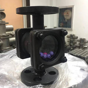 Indicateur de débit d'eau en acier inoxydable 304 DN25 à filetage interne, roue à aubes, 1\" 2\", capteur de débit excentrique à bride - Product Image 3