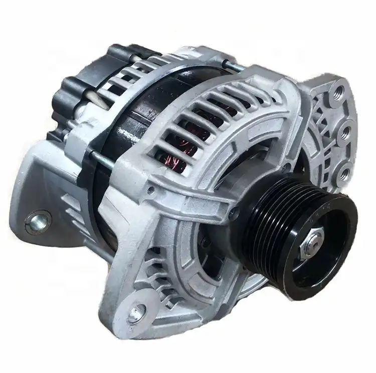 auto parts customized small - sized 48V 100A Alternator with pulley for engineering design