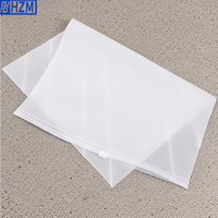 Sac d'emballage plastique transparent givré auto-scellant pour vêtements, sweats et vestes
