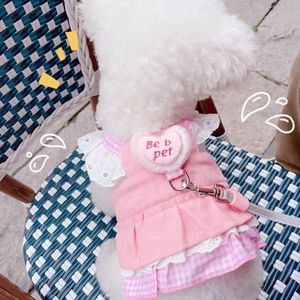 Vestido de Verano Ligero para Perro, Estilo Princesa, Talla XS, Falda Corta con Cordón - Product Image 3