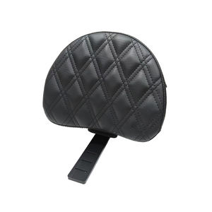 Moto nuovo Step up grande divano sedile doppio Gel all'interno cuscino con schienale regolabile Driver per Harley Touring 2008-2023 - Product Image 6