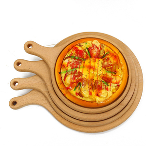 Planches <span class=keywords><strong>à</strong></span> <span class=keywords><strong>découper</strong></span> en bois de bambou de pin italien naturel avec poignée pour <span class=keywords><strong>pizza</strong></span> - Product Image 1