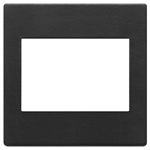 Black Forest <b>Door</b> <b>Plate</b> 9.5 In Length 1.4 In Height Matte Finish - Product Image 1