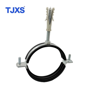 Morsetto per Tubi in Gomma, Raccordo per Canale Strut Unistrut, Staffa Regolabile per Tubi, Gancio a Forcella, Supporto per Tubi - Product Image 2