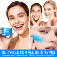 Crème gelée hydratante quotidienne pour la peau, à l'acide hyaluronique, aux céramides et à la niacinamide, pour tous les types de peau, OEM/ODM, barrière naturelle de la peau