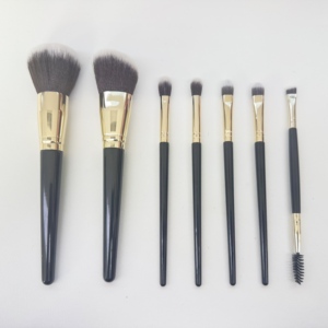 Ensemble <span class=keywords><strong>de</strong></span> 7 pinceaux <span class=keywords><strong>de</strong></span> <span class=keywords><strong>maquillage</strong></span> haute performance, poils synthétiques doux, pinceaux professionnels pour le visage et les yeux, <span class=keywords><strong>kit</strong></span> <span class=keywords><strong>de</strong></span> pinceaux cosmétiques pour la beauté quotidienne - Product Image 2
