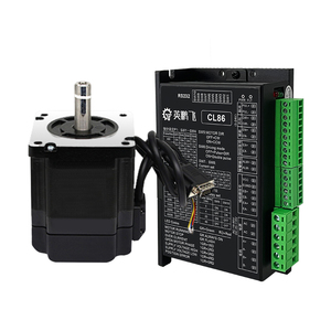 Samsr Factory Price Hybrid Nema 23 34 Closed Loop Stepper Motor 86*86*156 With Encoder CL86 Driver CNC Kit Permanent Magnet Type - Product Image 2