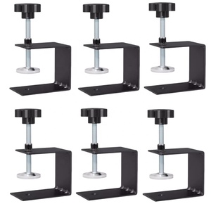 Mẫu phần cứng tủ, đồ gá phổ quát hình chữ C, kẹp cố định ngăn kéo <span class=keywords><strong>2</strong></span> mảnh, được sử dụng để lắp đặt núm - Product Image 4