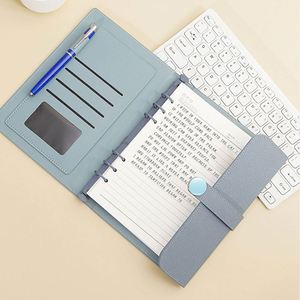 Organiseur/Agenda en cuir PU spirale de haute qualité Prolead, avec logo personnalisé imprimé en CMJN, 80 feuilles, format A5 - Product Image 3