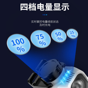 Lampe frontale LED rechargeable 5W, batterie 18650, portée supérieure à 500M, pour la pêche, le camping, le travail en extérieur - Product Image 4