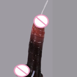 SXXY 7 Inches Silicone Flexible Dildo Squirting Realistic Dildo Black Artificial Penis <b>Masturbate</b> Sex Toy for Women - Product Image 5