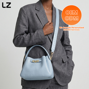 LZ <span class=keywords><strong>Tas</strong></span> Wanita Damenhandtaschen aus echtem Leder mit Kroko-Prägung, klassische große Arbeitstasche, abnehmbare Umhängetasche - Product Image 5