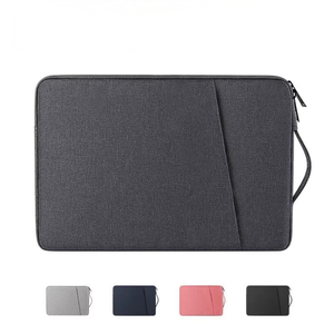 Vente en gros de housse d'ordinateur portable personnalisée avec logo, en tissu Oxford imperméable, résistante à l'usure, antichoc, sac de protection portable pour ordinateur portable de 16 pouces - Product Image 1