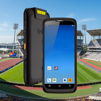 PDA Android robuste et étanche Xinlian pour lecteur de codes-barres 2D, PDA portable avec écran de 5,72 pouces pour environnements difficiles