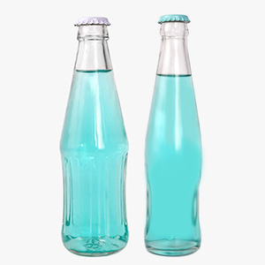 Bottiglia per Bevande Trasparente da 250ml 330ml 500ml, Bottiglia in Vetro Personalizzata per Succhi e Birra - Product Image 2