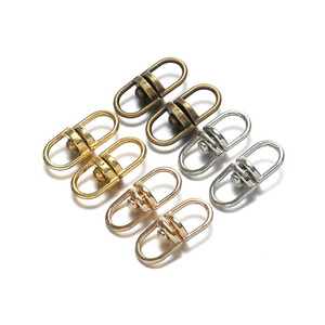 <span class=keywords><strong>Anello</strong></span> Girevole in Lega di Zinco Fai-da-Te, Colorato, a Forma di 8, Gancio Girevole per Portachiavi e Accessori per Gioielli - Product Image 6