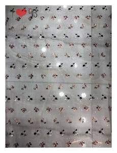 Tela de Tul Bordada con Flores Pequeñas y Coloridas de Blinglace para un Vestido Hermoso - Product Image 2