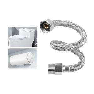 Fabricant de tuyau métallique <span class=keywords><strong>flexible</strong></span> de connexion tuyau <span class=keywords><strong>flexible</strong></span> en acier inoxydable 304 pour robinet de <span class=keywords><strong>cuisine</strong></span> de baignoire - Product Image 2