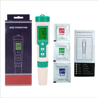 Testeur de qualité de l'eau 7 en 1 pH Orp Salinité S.G. Ec Tds Temp Medidor De ph Y Orp Salt Meter Tester