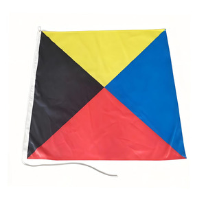 Tùy Chỉnh Thiết Lập 40 Quốc Tế Cờ Mã Lụa Màn Hình In Chất Liệu Bền Thể Thao Biển Hải Quân Tín Hiệu Khuyến Mại Cờ Biểu Ngữ - Product Image 4