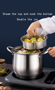 50 Litre Electric Stainless Steel Commercial Hotel Restaurant <b>Large</b> Gallon Soup Classic Stock <b>Pot</b> - Product Image 5