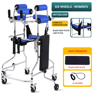 Sức khỏe chăm sóc tại nhà bệnh nhân phục hồi chức năng đào tạo nhôm Walker Xe đẩy giỏ hàng đi bộ Viện trợ - Product Image 4