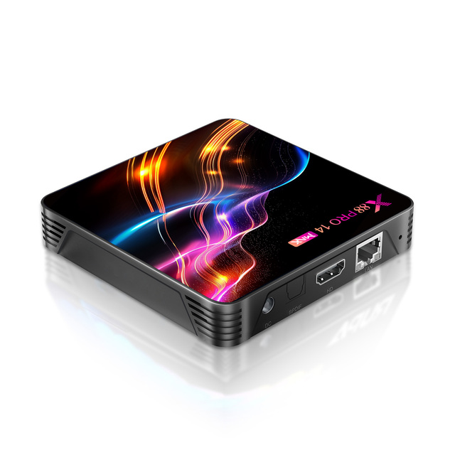 X88 Pro 14 Max  RK3528 TV Box with Dual Wifi6 BT5.0 Android 14 OS Voice Remote game box and android tv 4k