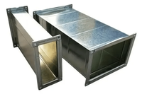 Ligne de production de conduits CNC intégrée 5 avec configuration en U |   Machine de fabrication de conduits HVAC haute performance de 1,5 mm de capacité pour la production en série