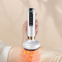 Masseur à ventouses électrique Gua Sha sans fil avec aspiration sous vide, pression négative et chaleur pour le dos, le visage, les mains et les pieds