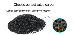 Vente d'usine Meilleur <span class=keywords><strong>prix</strong></span> Filtre à air à charbon actif granulaire Teneur en cendres Purification de l'eau souterraine Charbon actif à base de charbon - Product Image 4