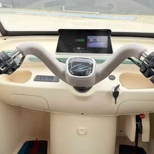 Mini Tricycle <span class=keywords><strong>Électrique</strong></span> Personnalisable à <span class=keywords><strong>3</strong></span> <span class=keywords><strong>Roues</strong></span> de 1000W pour Passagers, Trike Fermé à 2 Portes, Type de Carrosserie Clos - Product Image 5